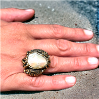 Anillo Alcozer & J Mujer in Aleación de Metal Madreperla A78FE17 - A78FE17